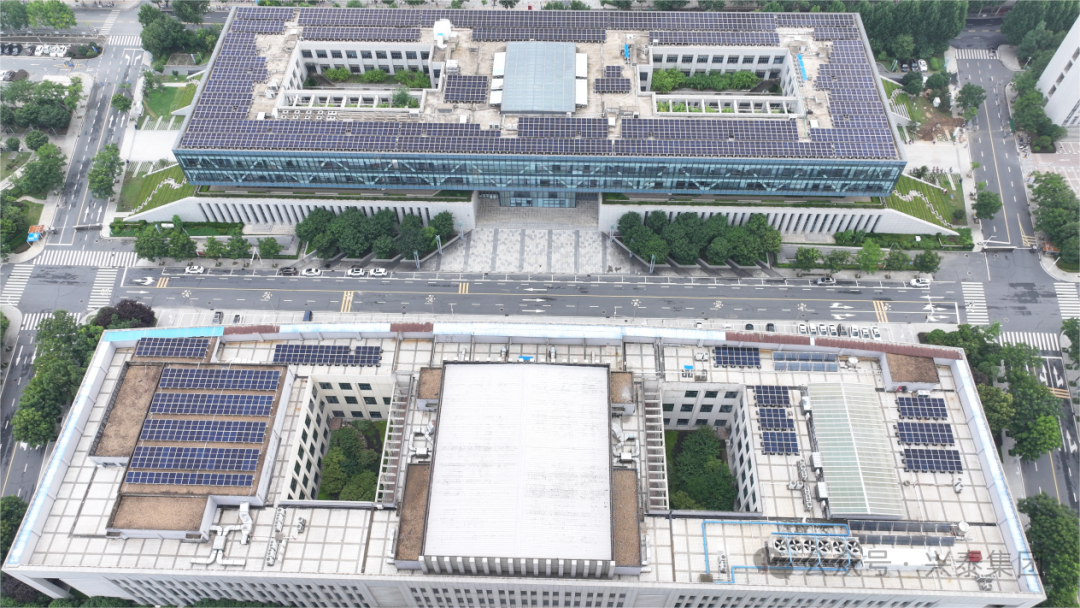 Congratulations Xiaogan City administrative center photovoltaic power station project completion - green transformation classic case sharing